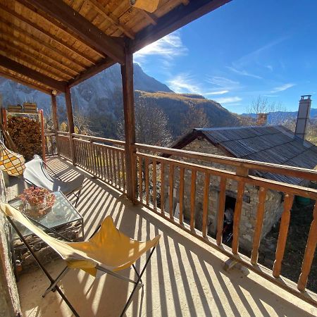 Chalet Miel De La Cayolle-Estenc Entraunes Екстериор снимка