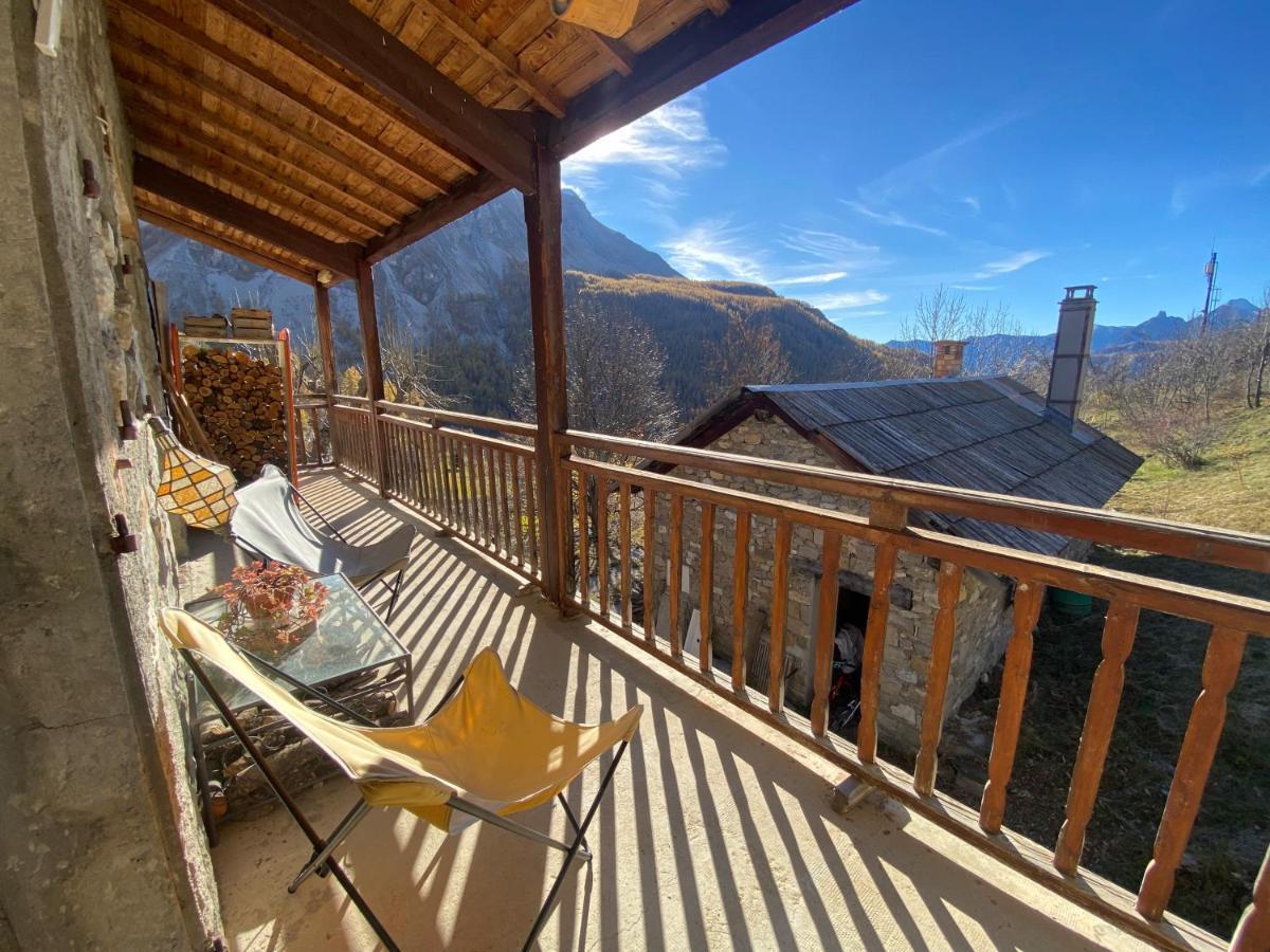 Chalet Miel De La Cayolle-Estenc Entraunes Екстериор снимка